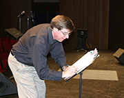 Doug Davis writing music